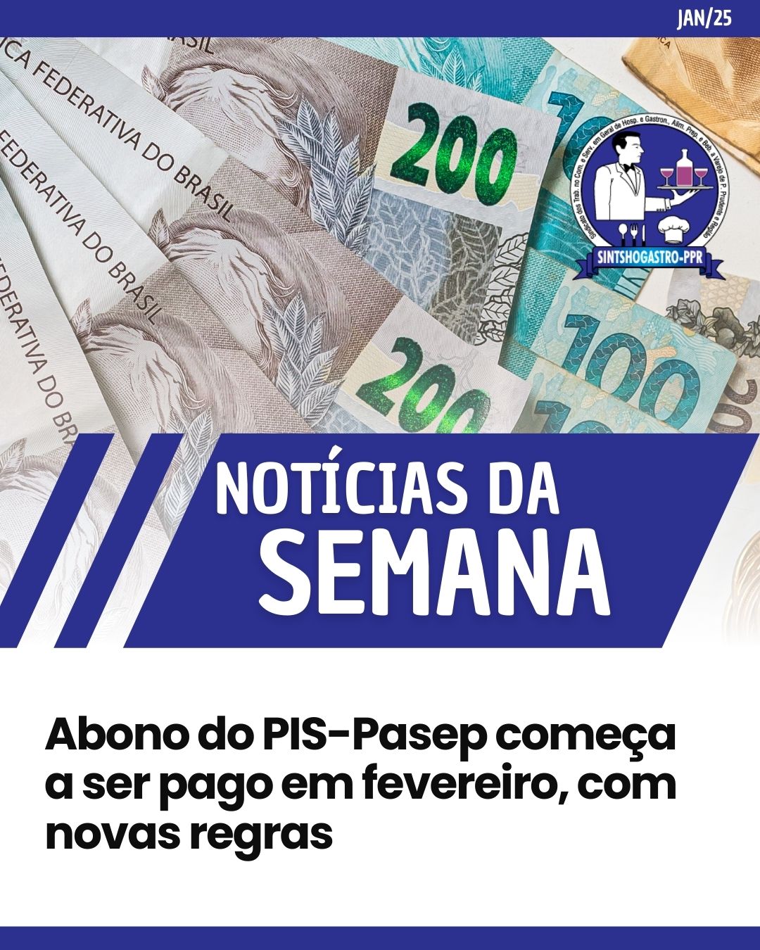 Abono do PIS-Pasep começa a ser pago em fevereiro, com novas regras