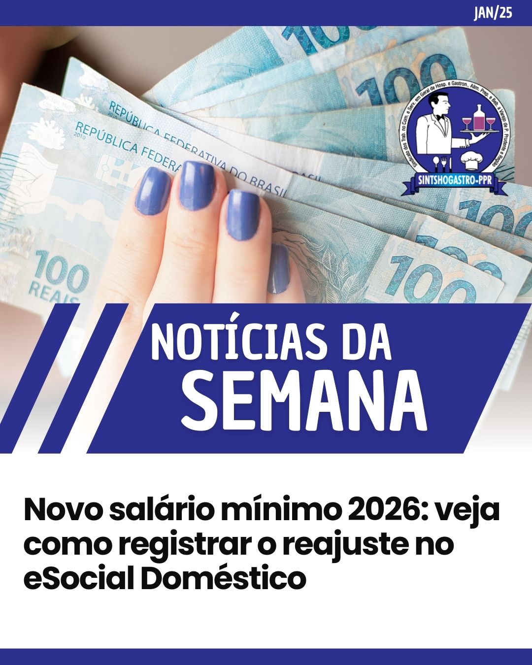 Novo salário mínimo 2026