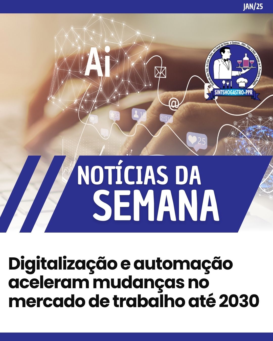 Digitalização e automação aceleram mudanças no mercado de trabalho até 2030